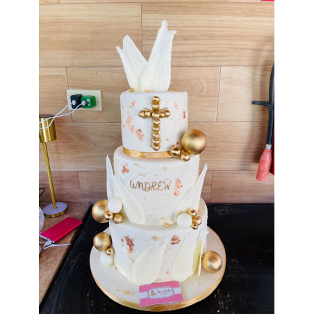 Pastel Religioso 4860